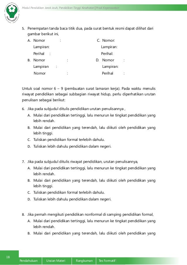 Teknik Pembuatan Surat