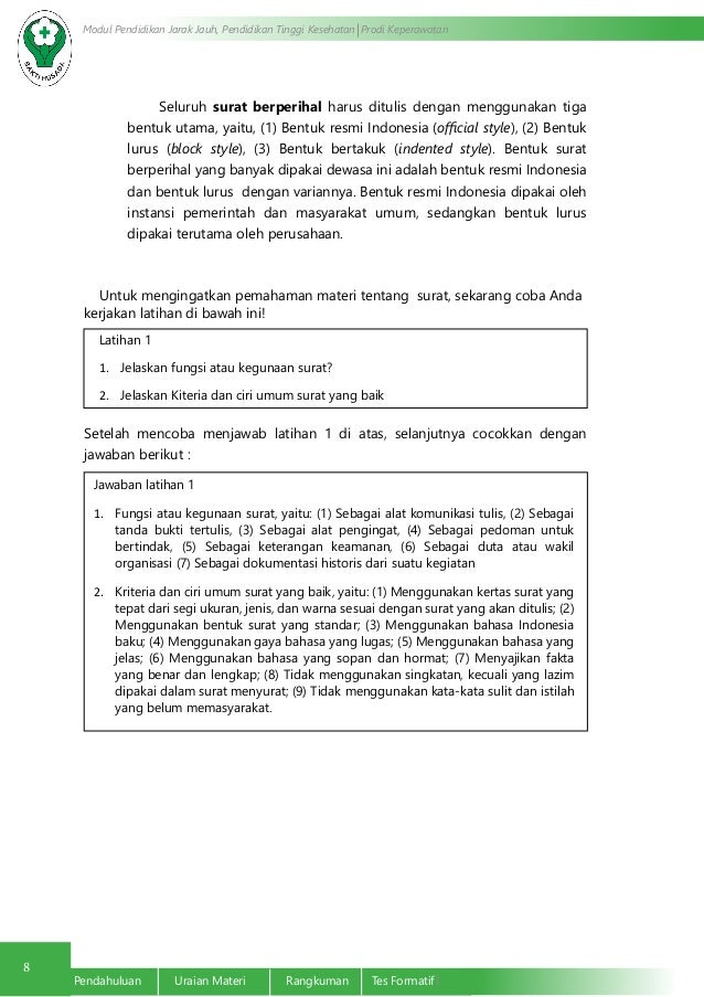 Teknik Pembuatan Surat