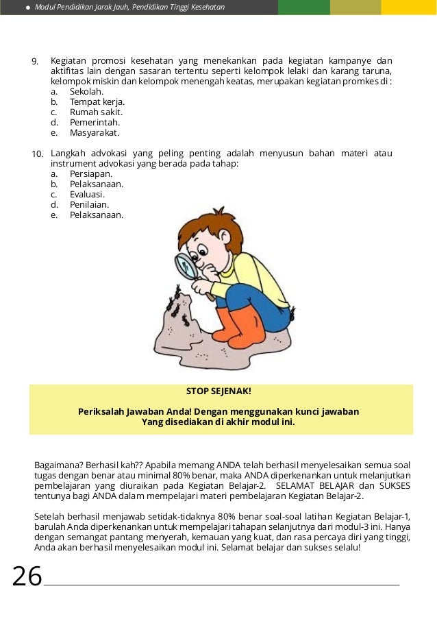 Contoh Soal Essay Promosi Kesehatan / Doc Soal Uas M