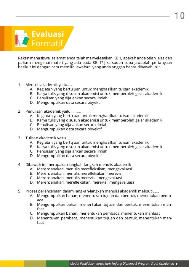 Kb 1 Langkah Langkah Menulis Akademik