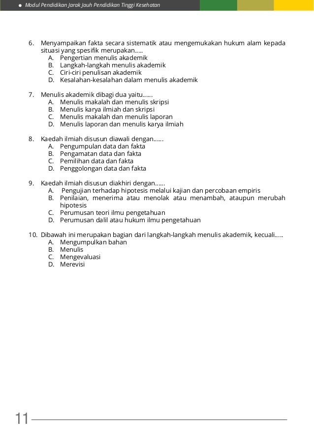 Kb 1 Langkah Langkah Menulis Akademik