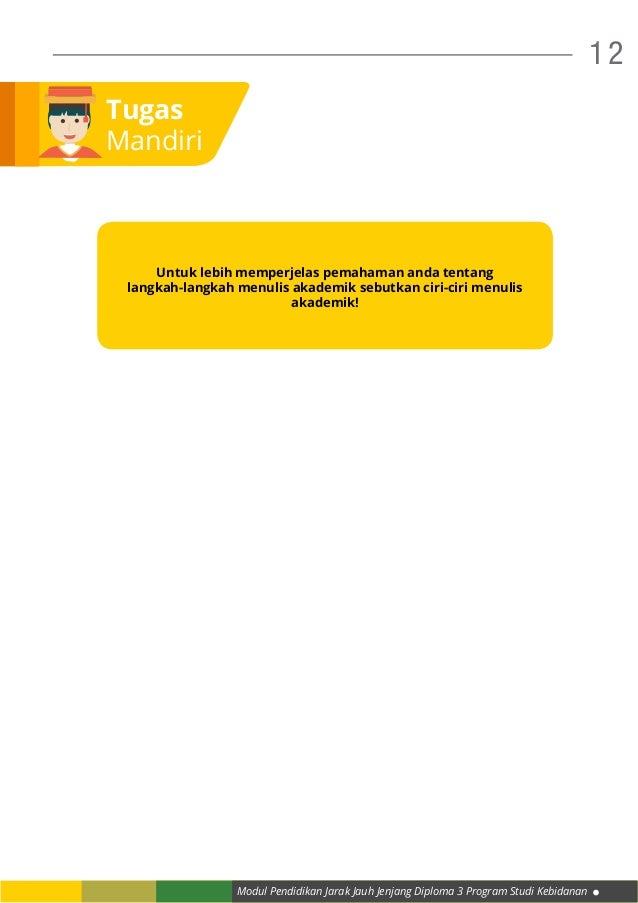 Kb 1 Langkah Langkah Menulis Akademik