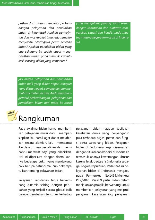 Perkembangan Pelayanan dan Pendidikan Bidan di luar negeri 
