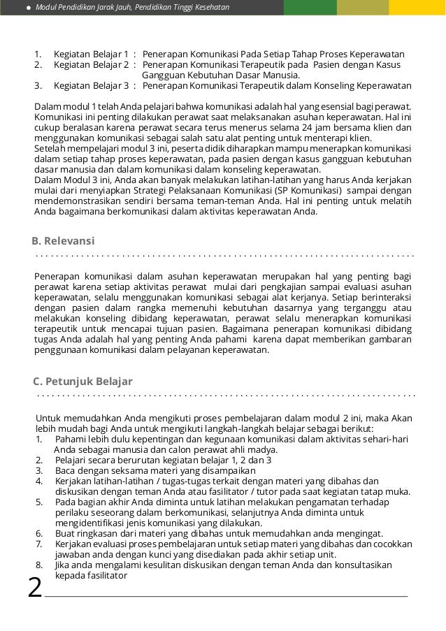 Kb 1 Penerapan Komunikasi Terapeutik Padasetiap Proses Keperawatan