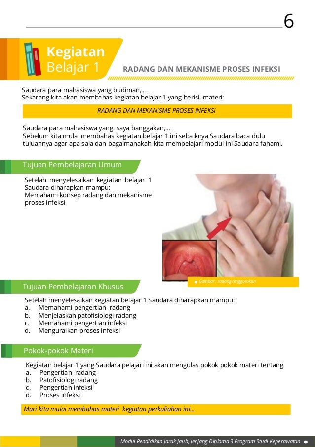 Radang dan mekanisme proses Infeksi