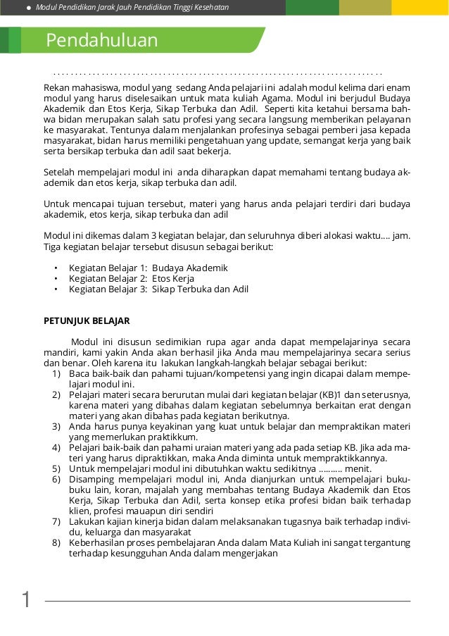 KB 2 Etos Kerja