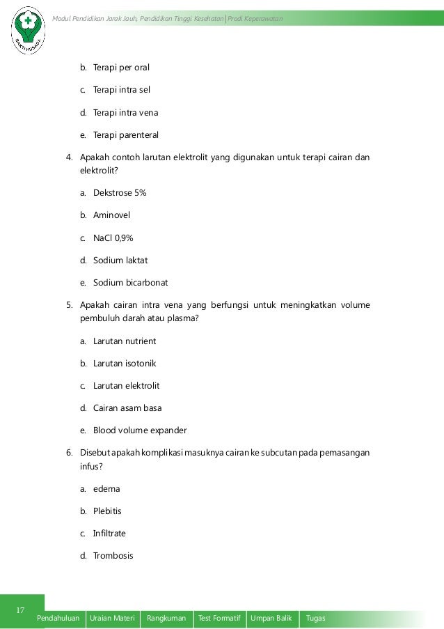 Contoh Askep Resiko Kekurangan Volume Cairan - Simak 