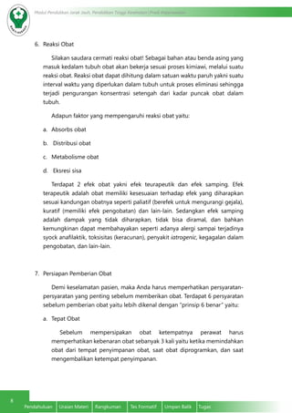 Pemberian Obat-Obatan | PDF
