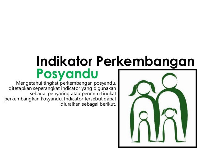 Kb 2 Posyandu Balita Posyandu Lansia