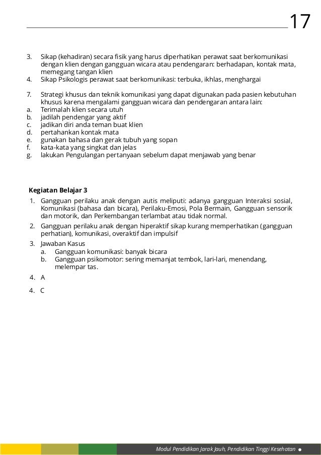 Kb 2 Penerapan Komunikasi Terapeutik Pada Pasien Dengan Gangguan