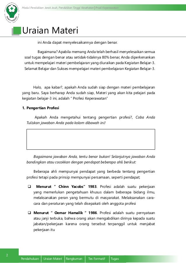 Kb 3 Profesi Dalam Keperawatan
