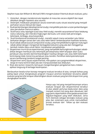 Kb 4 monitoring dan evaluasi pada penerapan promosi kesehatan | PDF