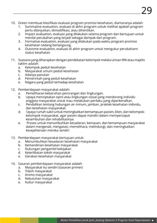 Kb 4 monitoring dan evaluasi pada penerapan promosi kesehatan | PDF