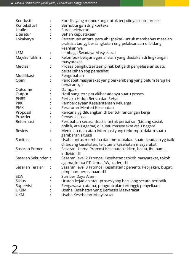 Kb 4 monitoring dan evaluasi pada penerapan promosi kesehatan