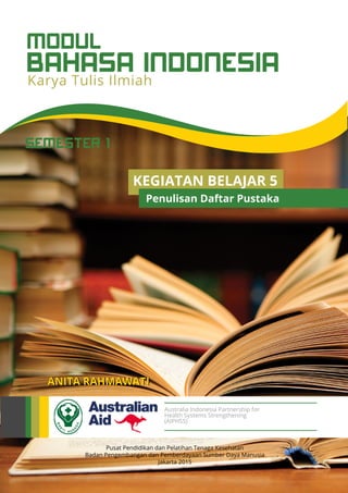 cara penulisan daftar pustaka dari badan pusat statistik