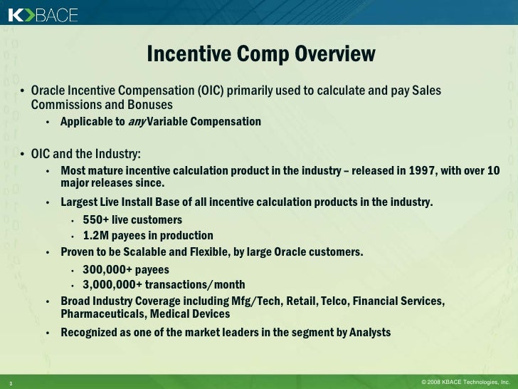 KBACE Incentive Compensation Webinar
