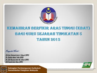 Penggubal Modul :
Cik Umi Salmiah binti A. Manaf (BPK)
Pn. Rofiah Abdul Talib (BPK)
Pn. Siti Ruzana binti Ab. Ghani (BPK)
Cik Faizah binti Alias (BPK)
Bahagian Pembangunan Kurikulum
Kementerian Pelajaran Malaysia

…………………………………………………………………..

 