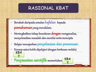 KBA
T
KBA
T
RASIONAL KBAT
 