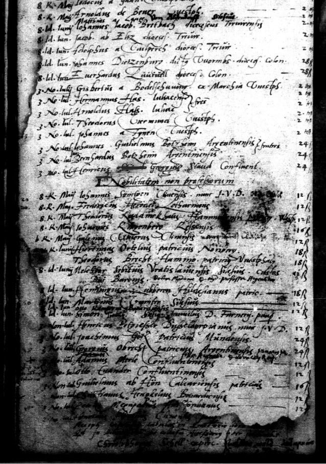 Studenten Universiteit Van Orleans 16e Eeuw Deel 1