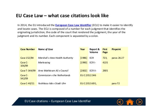 European Union Law Knowledge Base
