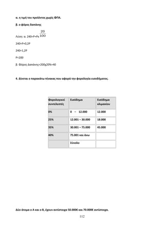 Οδηγίες για τη διδασκαλία των μαθημάτων ανά Ομάδα Προσανατολισμού