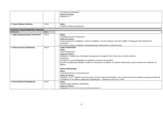 «Συντήρηση υπολογιστών» 
Διδακτικές οδηγίες: 
Κεφάλαια 2, 3 
6. Τεχνικά Θέματα Πωλήσεων 1Θ+2Ε Βιβλίο: 
«Τεχνικές Πωλήσεων Προϊόντων» 
Ειδικότητα: Τεχνικός Εφαρμογών Λογισμικού 
Μαθήματα Ώρες 
1. Αρχές Προγραμματισμού Υπολογιστών 1Θ+3Ε Βιβλία: 
«Προγραμματισμός Υπολογιστών» 
Διδακτικές οδηγίες: 
Εισαγωγικά γίνεται το Κεφάλαιο 7, έπειτα το Κεφάλαιο 1 και στη συνέχεια η ύλη από το Βιβλίο "Προγραμματισμός Υπολογιστών". 
Εργαστήριο: 
Οι εντολές και δομές του βιβλίου «Προγραμματισμός Υπολογιστών» σε γλώσσα Pascal 
2. Υλικό και Δίκτυα Υπολογιστών 2Θ+2Ε ΥΛΙΚΟ ΥΠΟΛΟΓΙΣΤΩΝ 
Βιβλίο: 
«Υλικό Υπολογιστών» 
Διδακτικές οδηγίες: 
Κεφάλαια 1-5. Έμφαση (με την ανάλογη προσαρμογή) σε σύγχρονο υλικό, όπως είναι οι κινητές συσκευές. 
Εργαστήριο 
α) Αναζήτηση των προδιαγραφών των σύγχρονων συσκευών και μονάδων 
β) Επίλυση προβλημάτων/βλαβών με βάση τα περιεχόμενα του βιβλίου «Συντήρηση Υπολογιστών», χωρίς να απαιτείται η διανομή του 
βιβλίου. 
ΔΙΚΤΥΑ ΥΠΟΛΟΓΙΣΤΩΝ 
Βιβλίο: 
«Τεχνολογία Δικτύων και Επικοινωνιών» 
Διδακτικές οδηγίες: 
Κεφάλαια 1,2,3,4,7. Έμφαση σε γενικές έννοιες και όχι σε τεχνικές λεπτομέρειες. Για τις γενικές έννοιες θα μπορούσε να χρησιμοποιηθεί και 
το Κεφάλαιο 12 του βιβλίου «Εφαρμογές Πληροφορικής - Υπολογιστών» από την Α’ ΕΠΑΛ. 
3. Βασικά Θέματα Πληροφορικής 3Θ+2Ε Βιβλίο: 
«Βασικές Αρχές Ψηφιακής Τεχνολογίας» 
Διδακτικές οδηγίες: 
Κεφάλαια 1, 2, 3, 4, 5 (5.1,5.2,5.3), 7, 8 (8.1, 8.2, 8.3), 10. 
4 
 