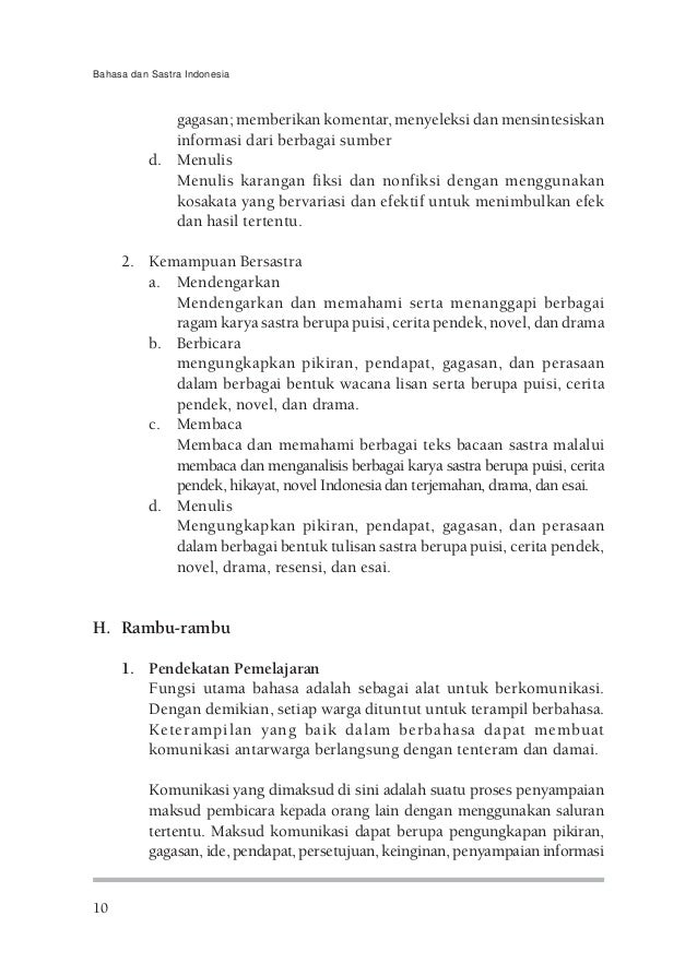 Contoh Drama Singkat Bahasa Indonesia - Contoh II