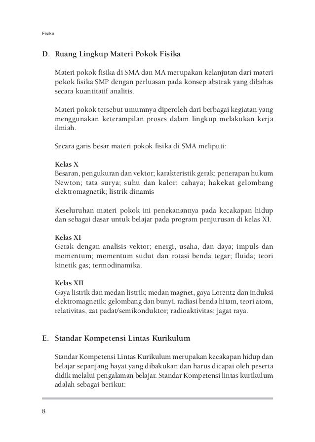 Kbk sma 12. fisika Kbk sma 12. fisika