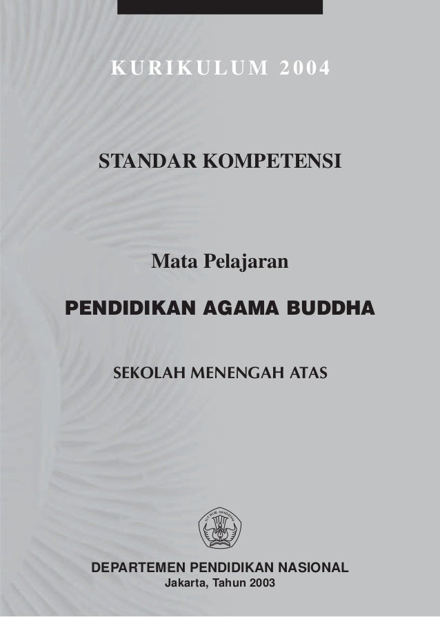 Kbk Sma E Pendidikan Agama Buddha