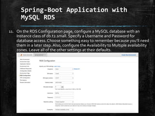 Spring boot-application | PPTX