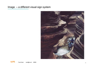 Image – a different visual sign system




  ILPS   Frank Nack   nack@uva.nl   KBMS   21
 