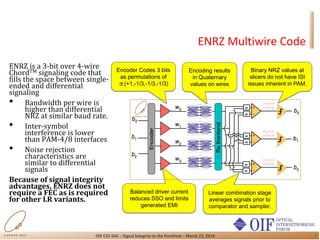 ENRZ Advanced Modulation for Low Latency Applications | PDF