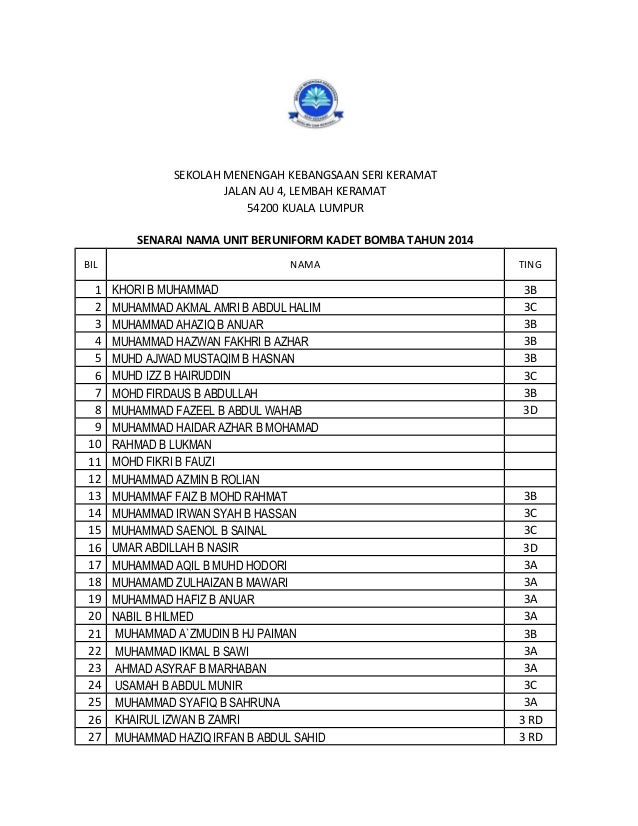 Kadet Bomba 2014