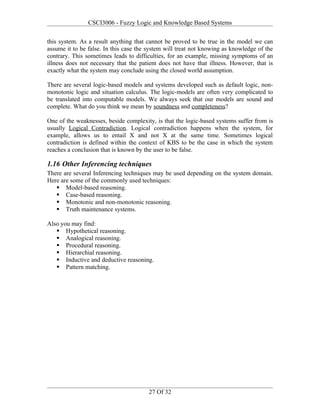 KBS Lecture Notes | DOC