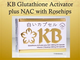 kb glutathione images KB Advance Formula Glutathione + Alpha Lipoic Acid + L-Cystine + NAC + Rosehips+ Sakura Extract 1000mg x 60 Capsules Product Review: KB Glutathione +
