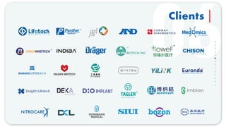 Clients
DONGBANG
MEDICAL
VALGEN MEDTECH
®
华锡尔医疗
 