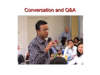 Conversation and Q&A 