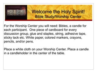 Kcc module embrace the power of the holy spirit!