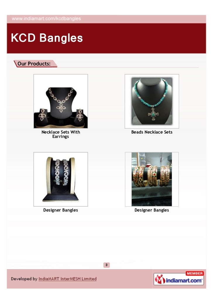 KCD Bangles, Kolkata, Beads Necklace Sets