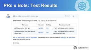 PRs e Bots: Test Results
 