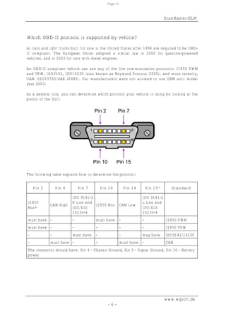 Scanmaster Obd On board diagnostic ii obd ii (compilado) | PDF