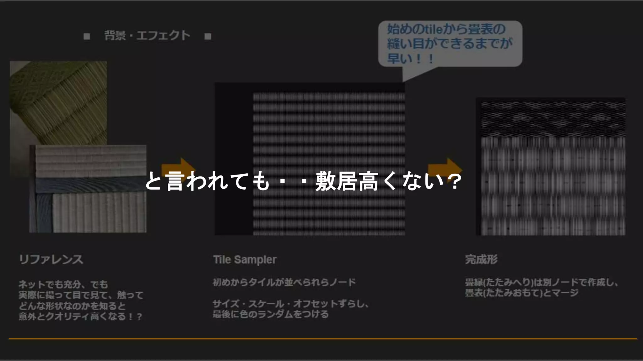 と言われても・・敷居高くない？
 
