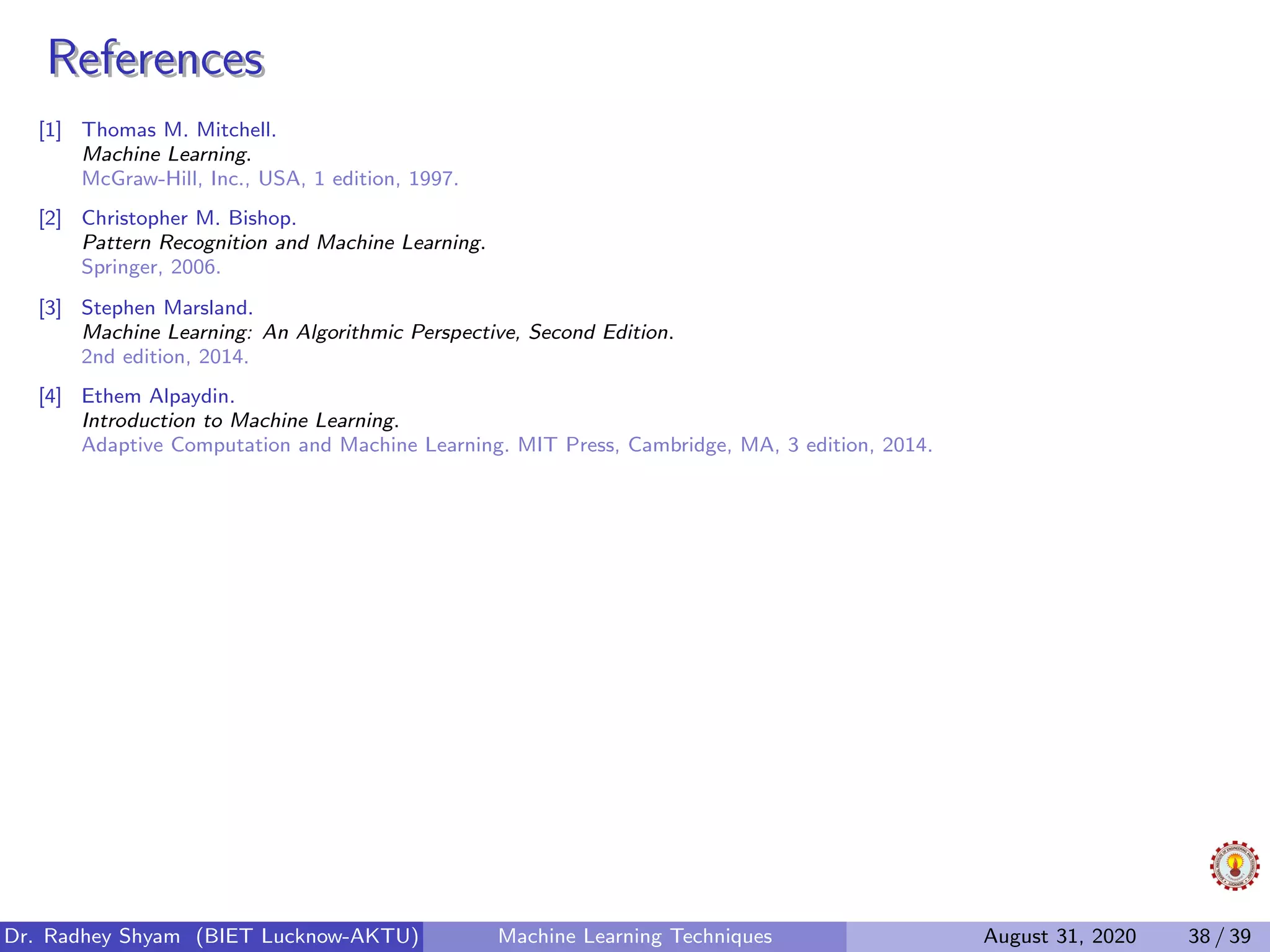 Introduction to Machine Learning | PDF