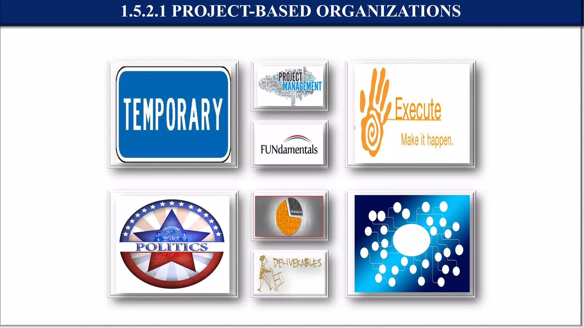 1.5.2.1 PROJECT-BASED ORGANIZATIONS
 