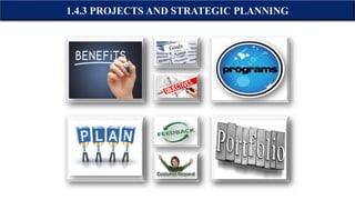 1.4.3 PROJECTS AND STRATEGIC PLANNING
 