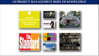 1.8 PROJECT MANAGEMENT BODY OF KNOWLEDGE
 