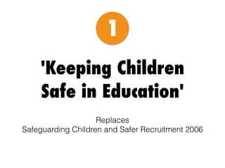 Keeping Children Safe in Education - Statutory Safeguarding Guidance ...