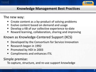 Knowledge is someone else’s responsibilityKnown as Knowledge EngineeringFollows a manufacturing processThe Support Demand CurveDemandTime
