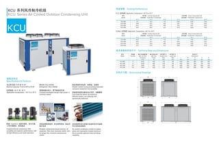 Kcu outdoor condensing units