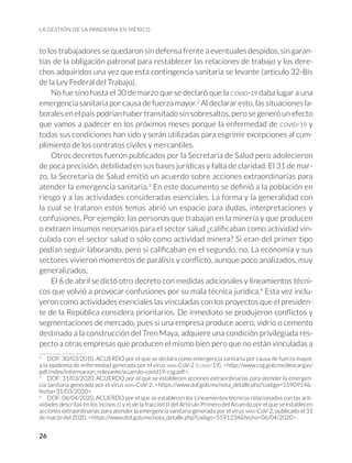 33
Política de aislamiento social: México, América Latina y nuestra situación subnacional
En resumen, el índice de polític...